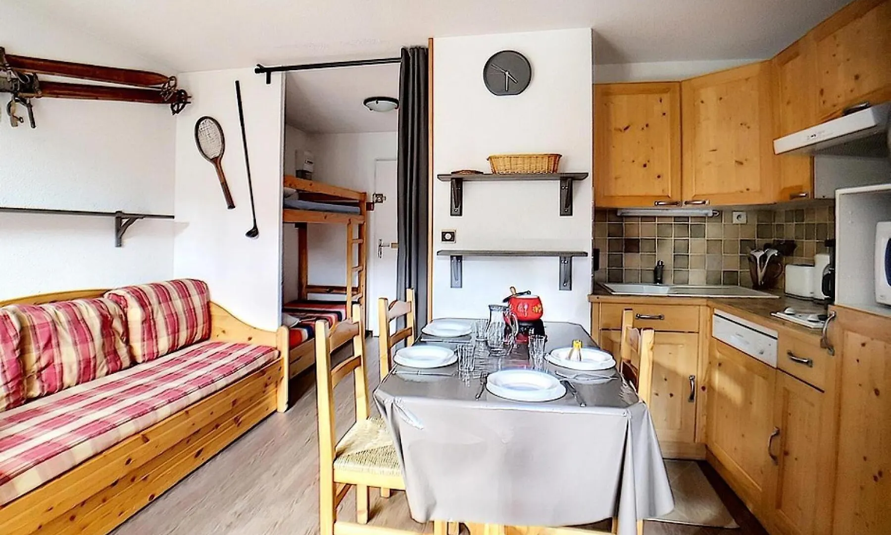 Residence Ski Soleil - Appartement Fonctionnel - Depart Ski Aux Pieds - Balcon Loggia Ouest Mae-2344 Saint-Martin-de-Belleville